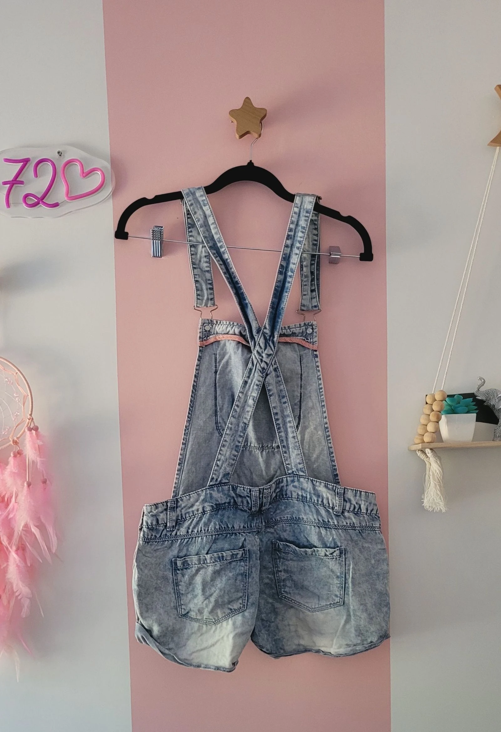 Monoshort de mezclilla talla 36 – photo 3